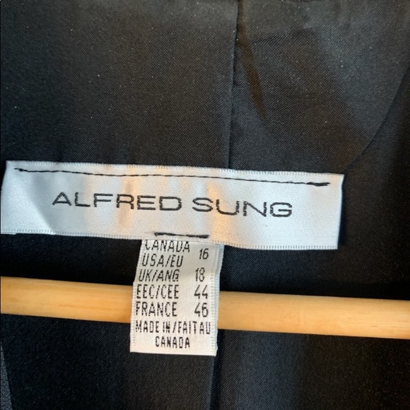 ALFRED SUNG dress and matching blazer - Picture 3 of 3